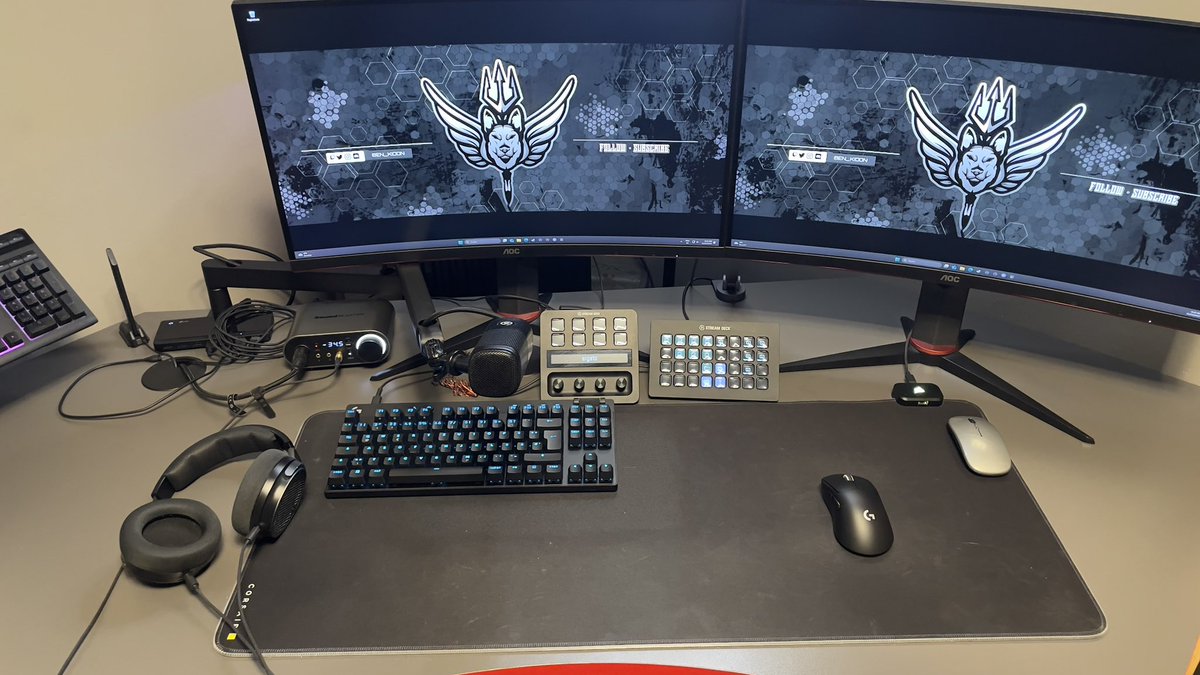 ben_kidon's tweet image. Command post upgraded. Big thanks to @LogitechG for the kit—precision dialed, glide zero-drag. Mission-ready. #LogitechG #Setup