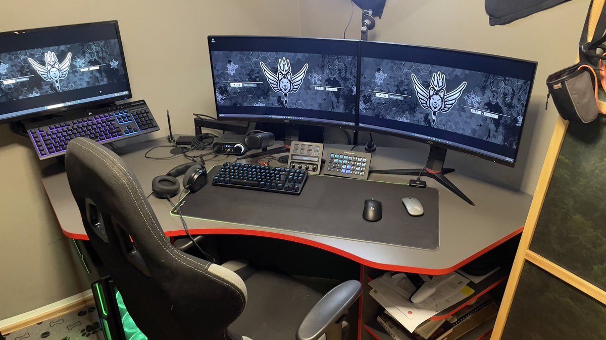 ben_kidon's tweet image. Command post upgraded. Big thanks to @LogitechG for the kit—precision dialed, glide zero-drag. Mission-ready. #LogitechG #Setup