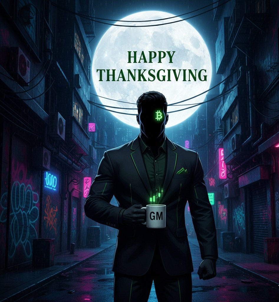 Gm CT

It's nice to see Bitcoin above $90k again. I guess that's the best Thanksgiving gift from the universe and crypto market gods.

Happy Thanksgiving Y'all, y'all. Remember to touch grass today and spend time with the fam.