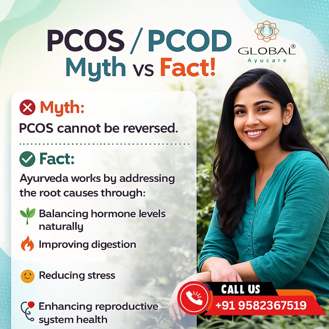 GAyucare's tweet image. ✨ PCOS: Myths out, Facts in!
🌿 Your wellness journey deserves truth + guidance.
🌐 Browse Herbal Products: tinyurl.com/36xk37nc
#PCOSAwareness #PCOSMyths #WomenWellness #HormonalHealth #PCOSFacts #PCOSSupport #HealthyLifestyle #AyurvedaUK #UKWellness #HerbalProductsUK