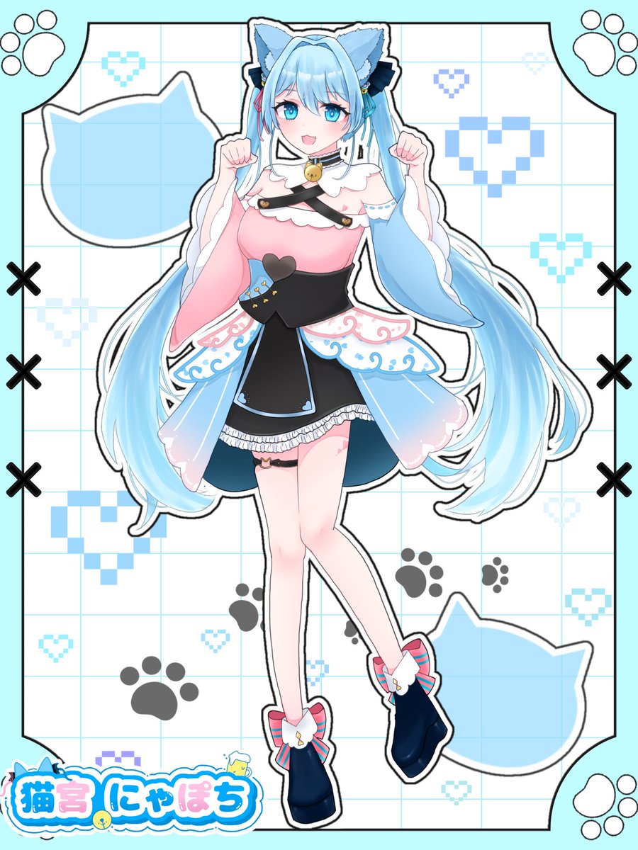 キービジュ公開🐱🐾 今日もにゃぽ可愛いよね？( ´,,•ω•,,`)♡ 実は今