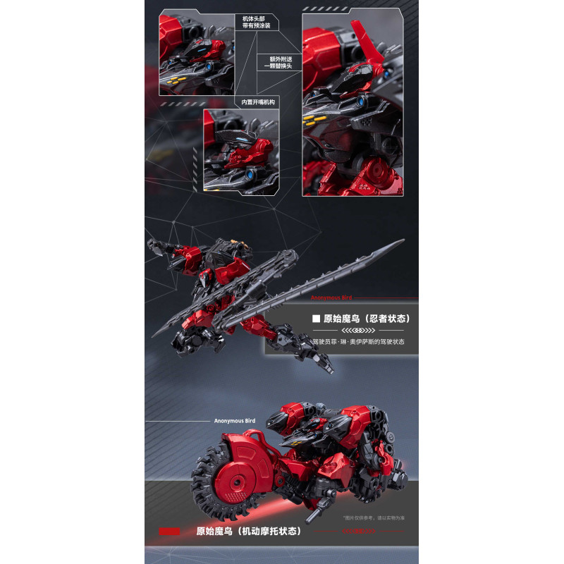 HobbyGenki's tweet image. ✨Pre-Order NOW &amp;amp; Save 10%✨
🤑 Earn reward points 🤑
🔒Buy Now Pay Later OK! 🔒

BIRD/BINARY Shade Anonymous Bird 1/60 Scale Plastic Model Kit

bit.ly/48m8qdq

#plasticmodel #plamo