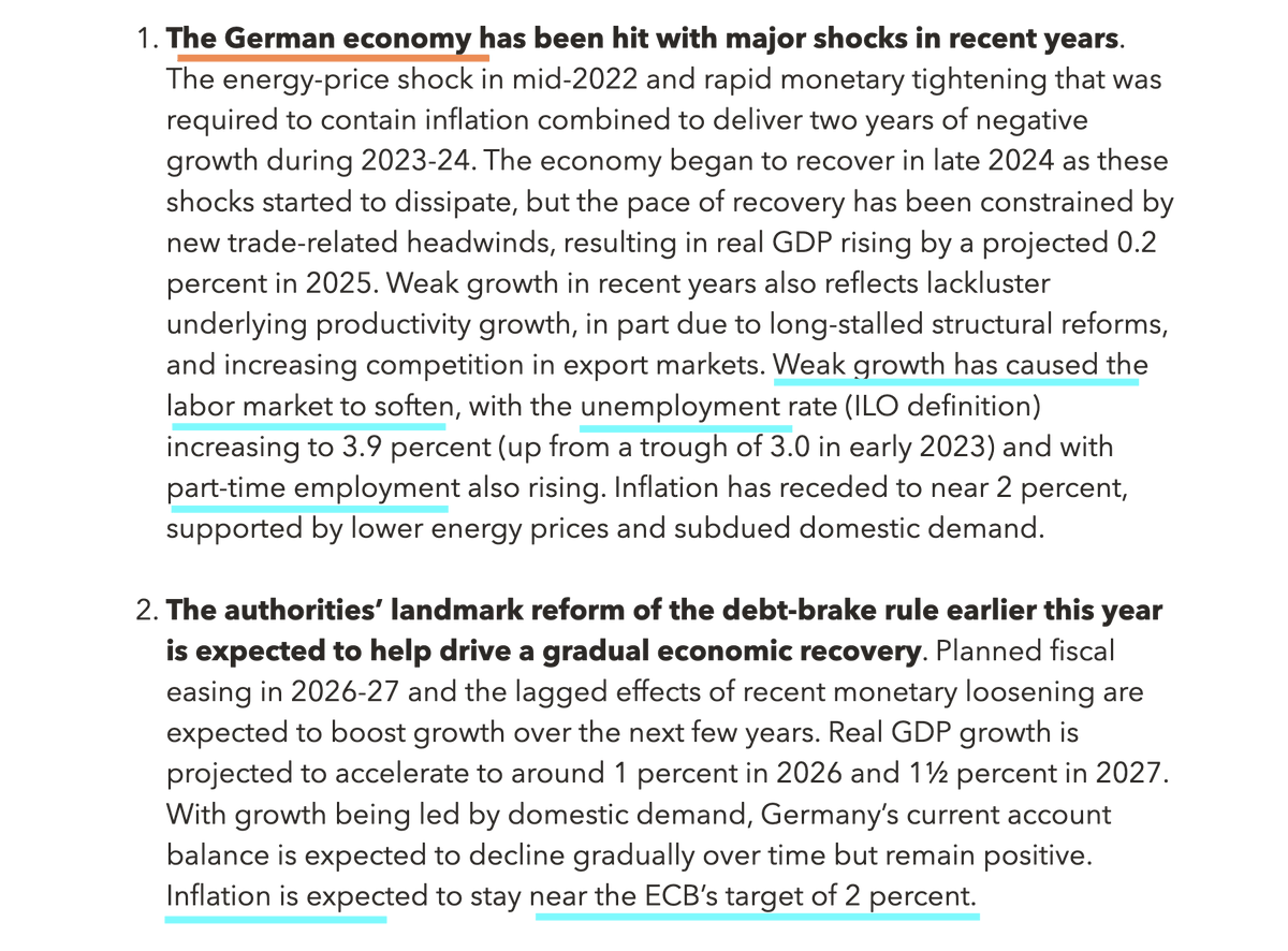 acemaxx's tweet photo. The long shadow of fiscal #austerity - In austerity, the first casualty is human dignity – unemployment and rising #underemployment – chart @IMFNews  Article IV Mission #Germany https://t.co/mkWpvIwavs] https://t.co/8bi3MQcR5e