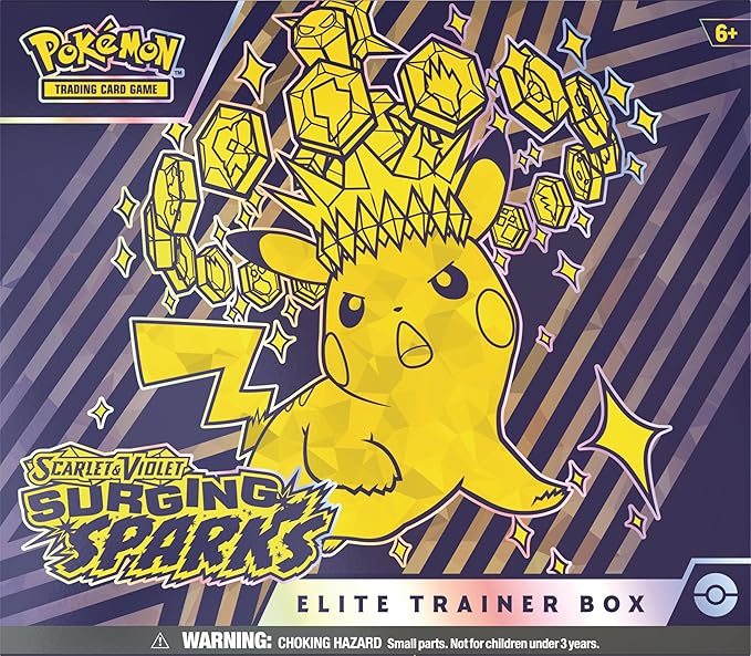 #BlackFriday Pokémon TCG: Scarlet &amp; Violet-Surging Sparks Elite Trainer Box se pone a solo 948 pesos con envío gratis
amzn.to/3KmTxiV
