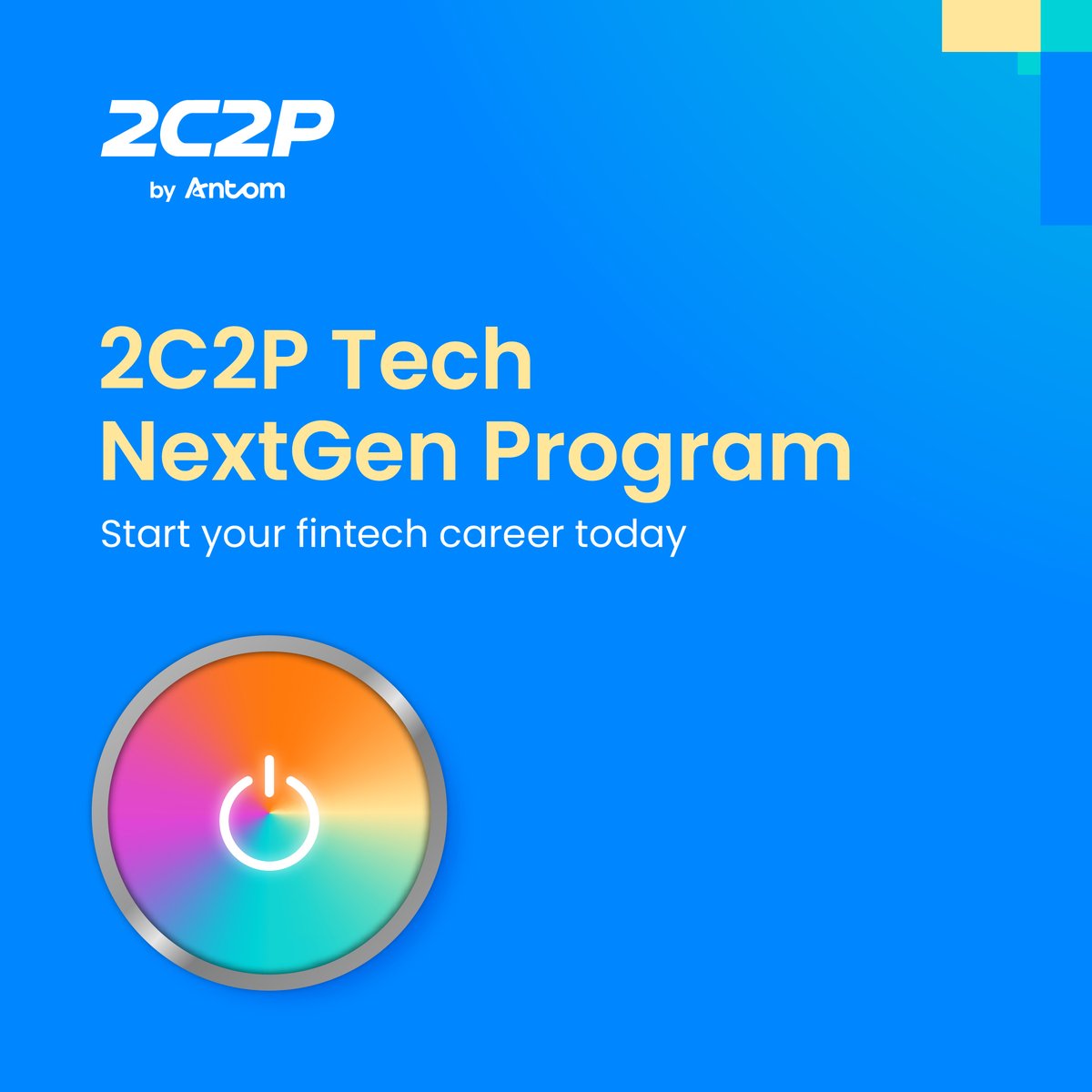 2c2p's tweet image. Introducing #2C2P Tech NextGen Program, a 2-year intensive program beginning in June 2026 in Thailand 🇹🇭 for Computer Science, IT, Engineering-related degree-holders.
 
Want to build your fintech career? Apply here today: na2.hubs.ly/H02fTvT0