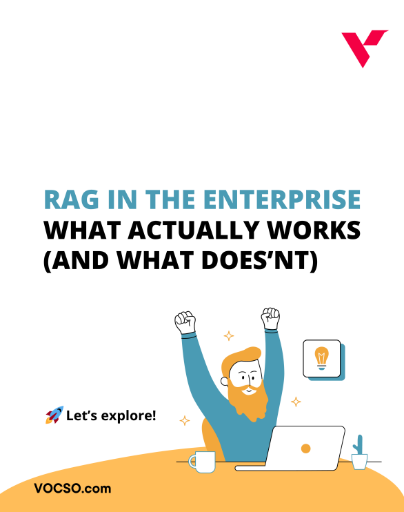 vocso's tweet photo. RAG isn’t plug-and-play for enterprises.

Integrating RAG with enterprise data:

✅Domain embeddings→+40% retrieval accuracy
⚠️Noisy PDFs + data silos = retrieval chaos
💡Data quality > model size

What’s your toughest RAG challenge?
#RAG #EnterpriseAI #LLM #AIIntegration #CTO https://t.co/6hN56AUlGj