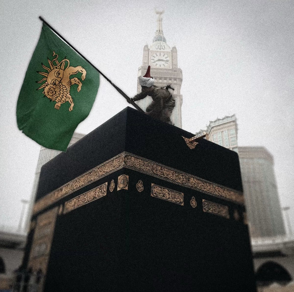 نرفع راية الصفويين فوق الغرفة الفارغة غصب