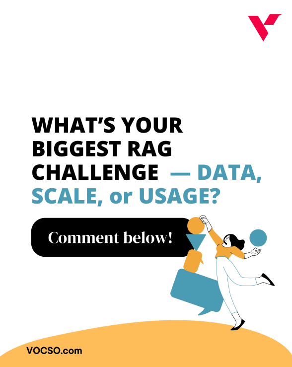 RAG isn’t plug-and-play for enterprises.

Integrating RAG with enterprise data:

✅Domain embeddings→+40% retrieval accuracy
⚠️Noisy PDFs + data silos = retrieval chaos
💡Data quality > model size

What’s your toughest RAG challenge?
#RAG #EnterpriseAI #LLM #AIIntegration #CTO
