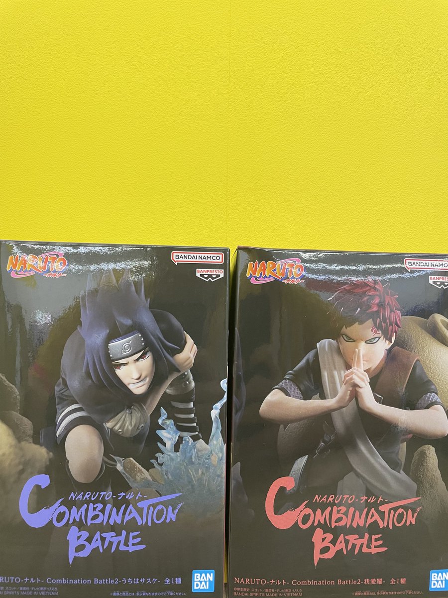 ナルト COMBINATION BATTLE サスケ 我愛羅　フィギュア 2025年11月発売最新プライズ NARUTO-ナルト- Combination Battle2-我愛
