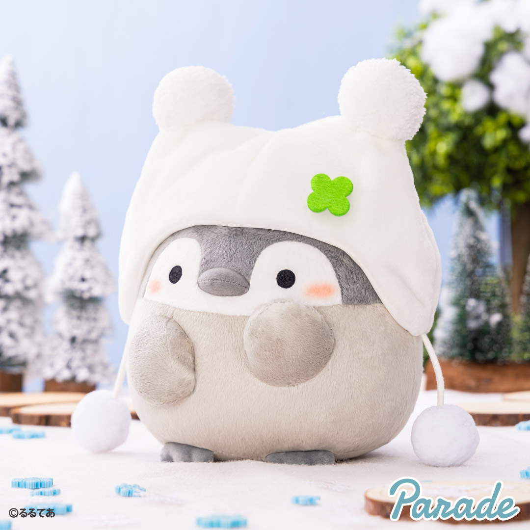 parade_prize's tweet image. ／
 #コウペンちゃん より
わた雪ポンポン帽子BIGぬいぐるみが
プライズで登場！
＼

雪のように白くて可愛い
わた雪ポンポン帽子を被ったコウペンちゃん！🍀⚪️
冬も一緒にお出かけしよう💭

12月中旬より全国のアミューズメント施設にて
順次展開予定！

❄️詳細はこちら❄️
parade-inc.net/products/p2512……