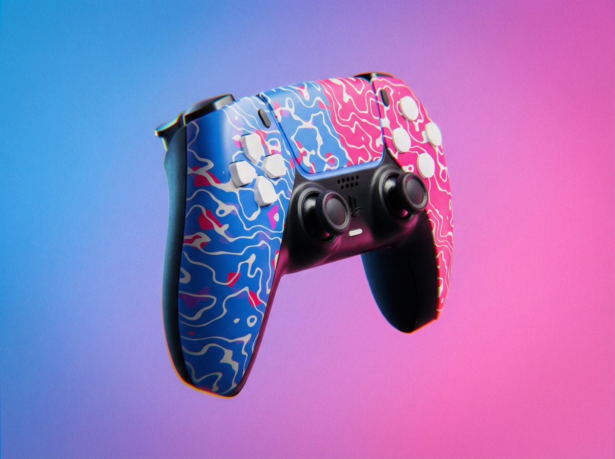 CinchGaming's tweet image. Cotton Candy Anyone? 

#customcontroller #ps5 #blackops7