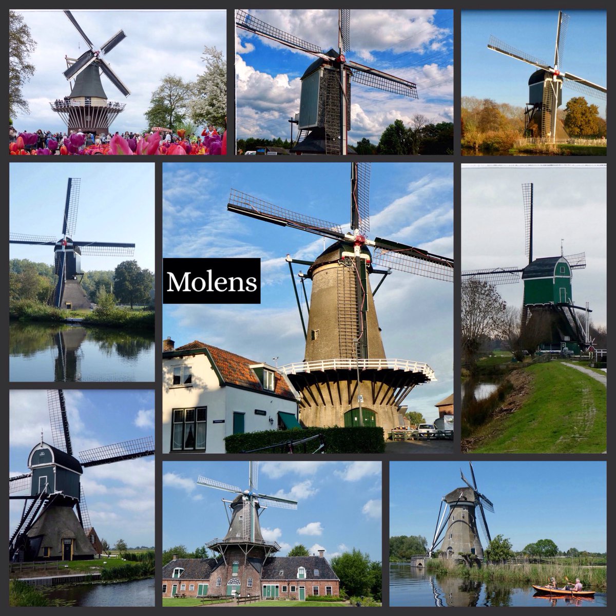 Goedemorgen, vandaag op dag27 staan de #molens in het zonnetje bij #november_kiek 
Tijdens wandel- en fietstochten stop ik er altijd voor om een foto te maken. Geen molen in het archief, een watermolen of gemaal mag ook.
Fijne dag👋