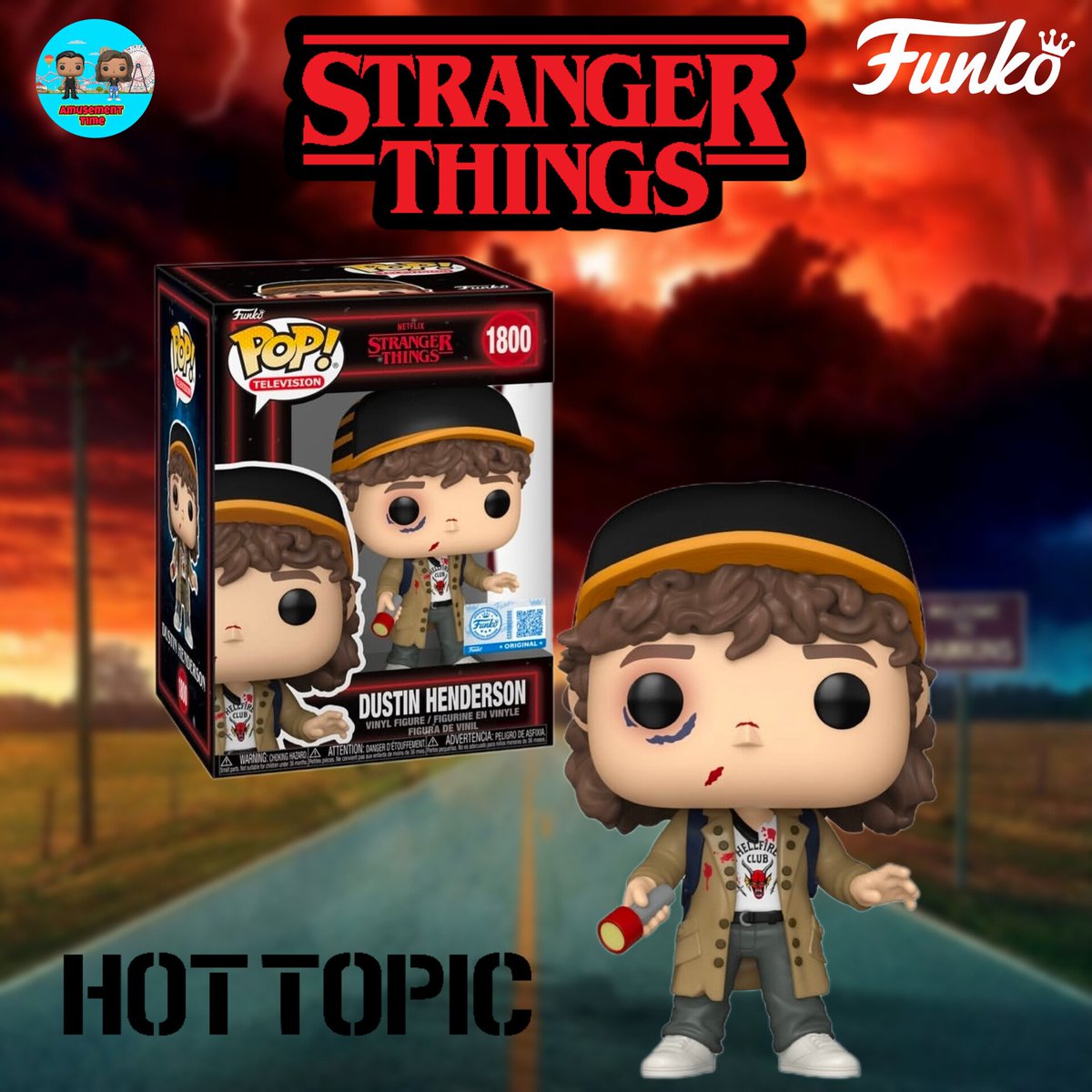 AmusementTimeYT's tweet photo. 🚨 Closer Look 👀 at Upcoming Hot Topic Exclusive Stranger Things Dustin Funko Pop! Coming Soon! Stay Tuned!
https://t.co/SgaEh1tso1
#strangerthings #funko #funkopop #hottopic #hottopicexclusive #toy #collectibles #amusementtime https://t.co/FXV9ksbDFY