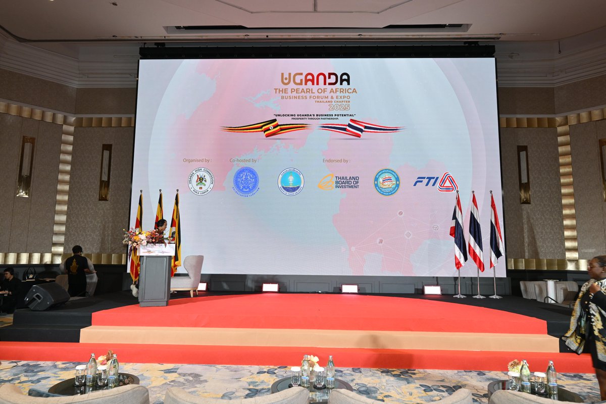 innovationhubug's tweet image. This week, @MoICT_Ug joined the @UgandaMOFA  at the Pearl of Africa Business Forum &amp;amp; Expo 2025 – Thailand Chapter.  

This engagement brought together government leaders, investors, and development partners to explore new pathways for deepening Uganda–Thailand economic…