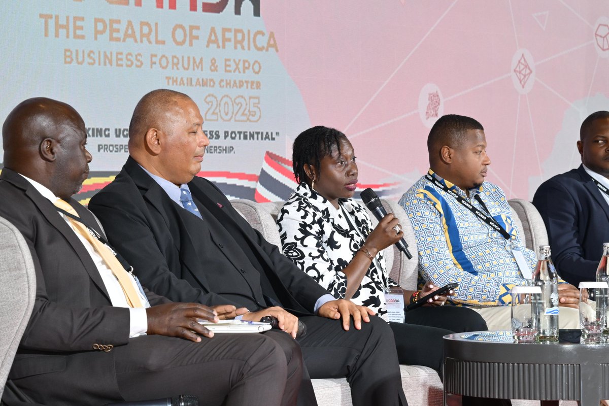 innovationhubug's tweet image. This week, @MoICT_Ug joined the @UgandaMOFA  at the Pearl of Africa Business Forum &amp;amp; Expo 2025 – Thailand Chapter.  

This engagement brought together government leaders, investors, and development partners to explore new pathways for deepening Uganda–Thailand economic…