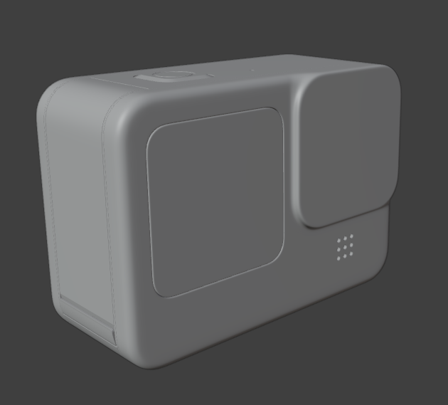 Pierre_3D_'s tweet image. WIP: Gopro Hero 12 Black
I&apos;m trying to improve my #modeling skills and speed.

#b3d #blender