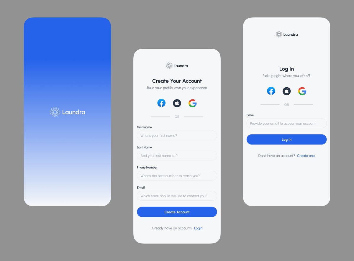 A simple, clean sign-in page for fast, frictionless access.