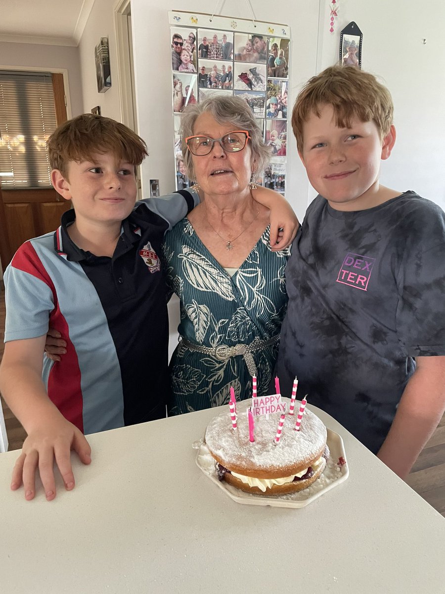 Happy Birthday Mum/Nanny Franny 🎂