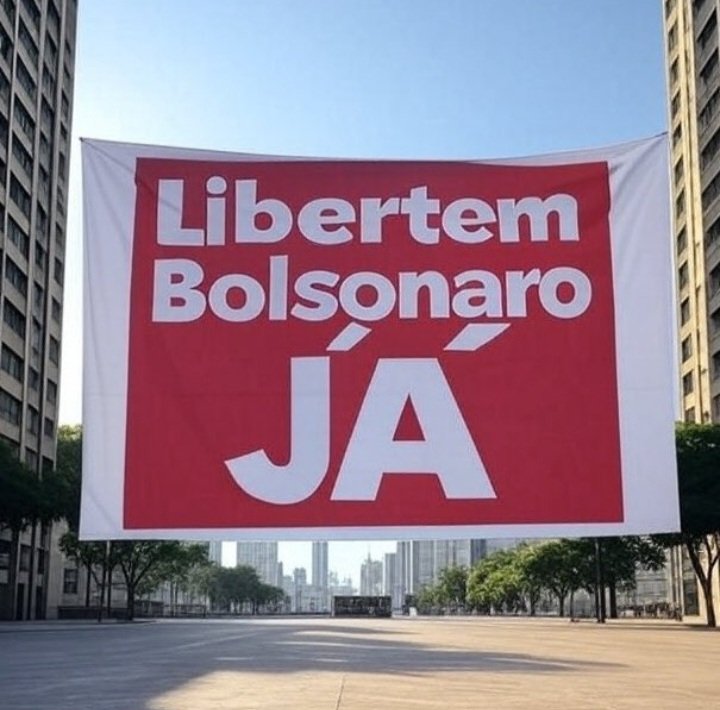 Bolsonaro é Um Refém!
Libertem Já Jair Bolsonaro!
#AnistiaAmplaGeraleIrrestritaJá