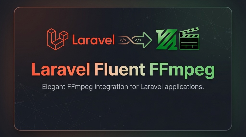 RiteChoice23's tweet image. Just released Laravel Fluent FFmpeg.

A chainable API for video conversion, HLS, and GIFs without messy CLI commands. Supports Queues and Storage out of the box.

github.com/ritechoice23/l…

#Laravel #PHP #FFmpeg #OpenSource