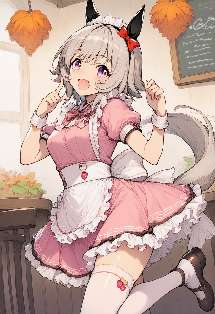 夜カレンチャン #AIイラスト #ウマ娘