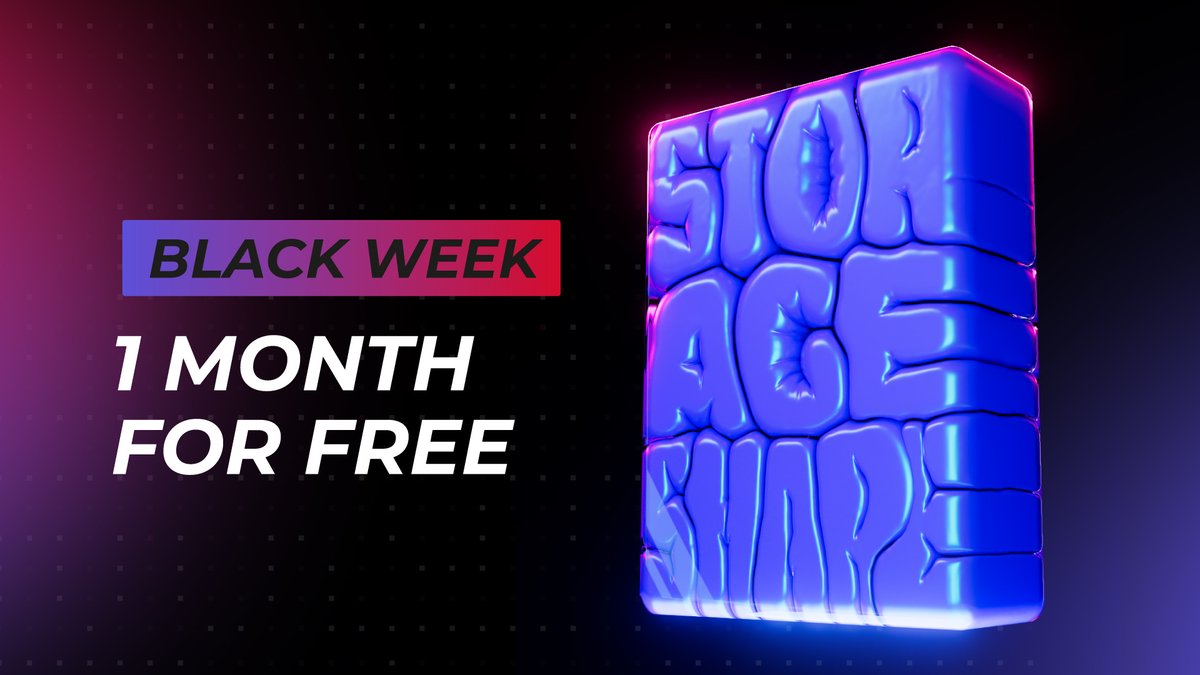 Hetzner_Online's tweet image. With our Storage Share, you decide where your files are stored and who sees them - that’s digital sovereignty! If you order by Dec 1st, you can even try it out for a month for free! Give your files the home they deserve!

Offer is subject to availability.
htznr.li/BW253_tw