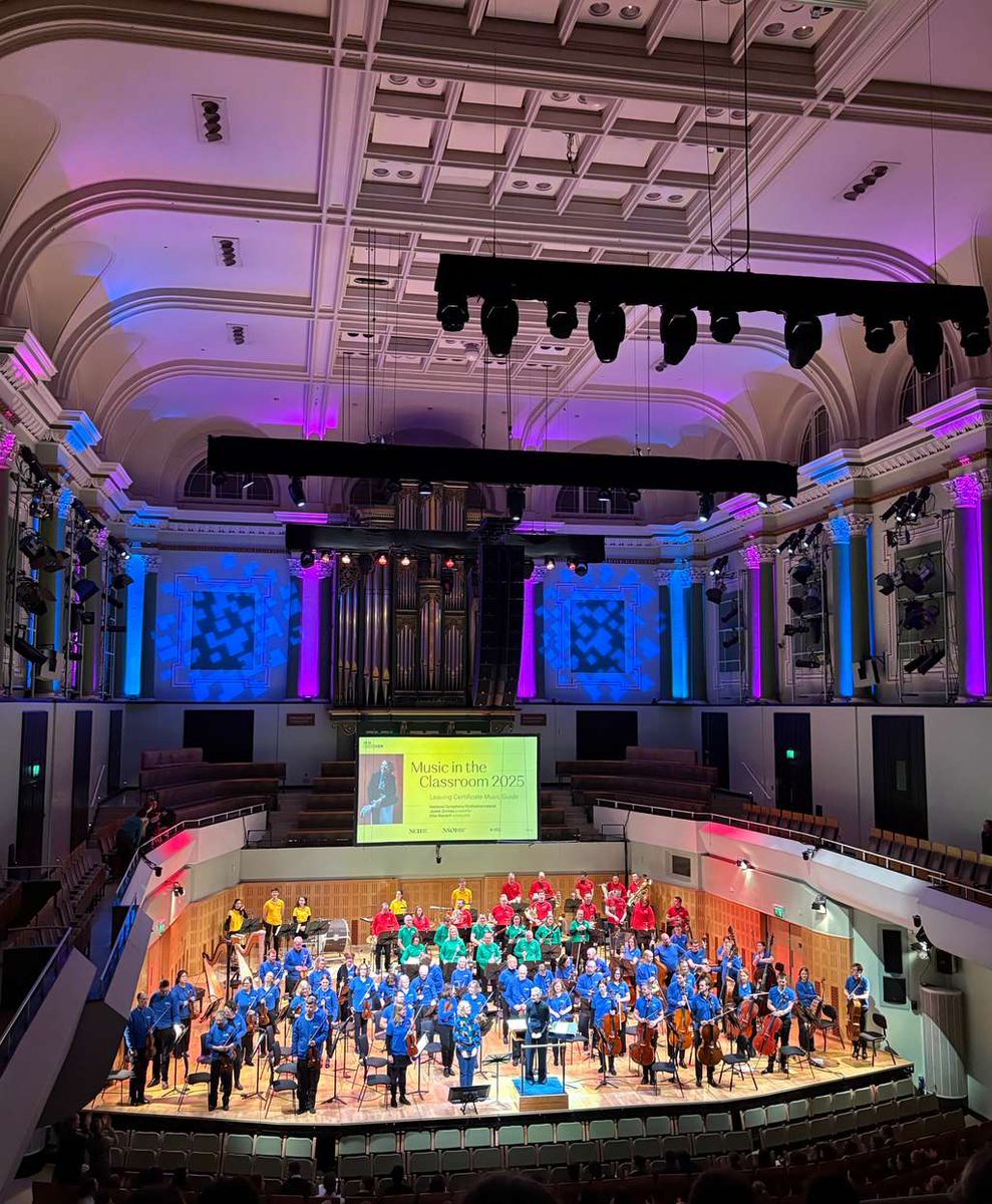CBSNaas's tweet image. This week our 5th and 6th year Music classes had the opportunity to travel to the National Concert Hall in Dublin for a wonderful morning of music. The National Concert Hall is the home of classical music and performance in Ireland.