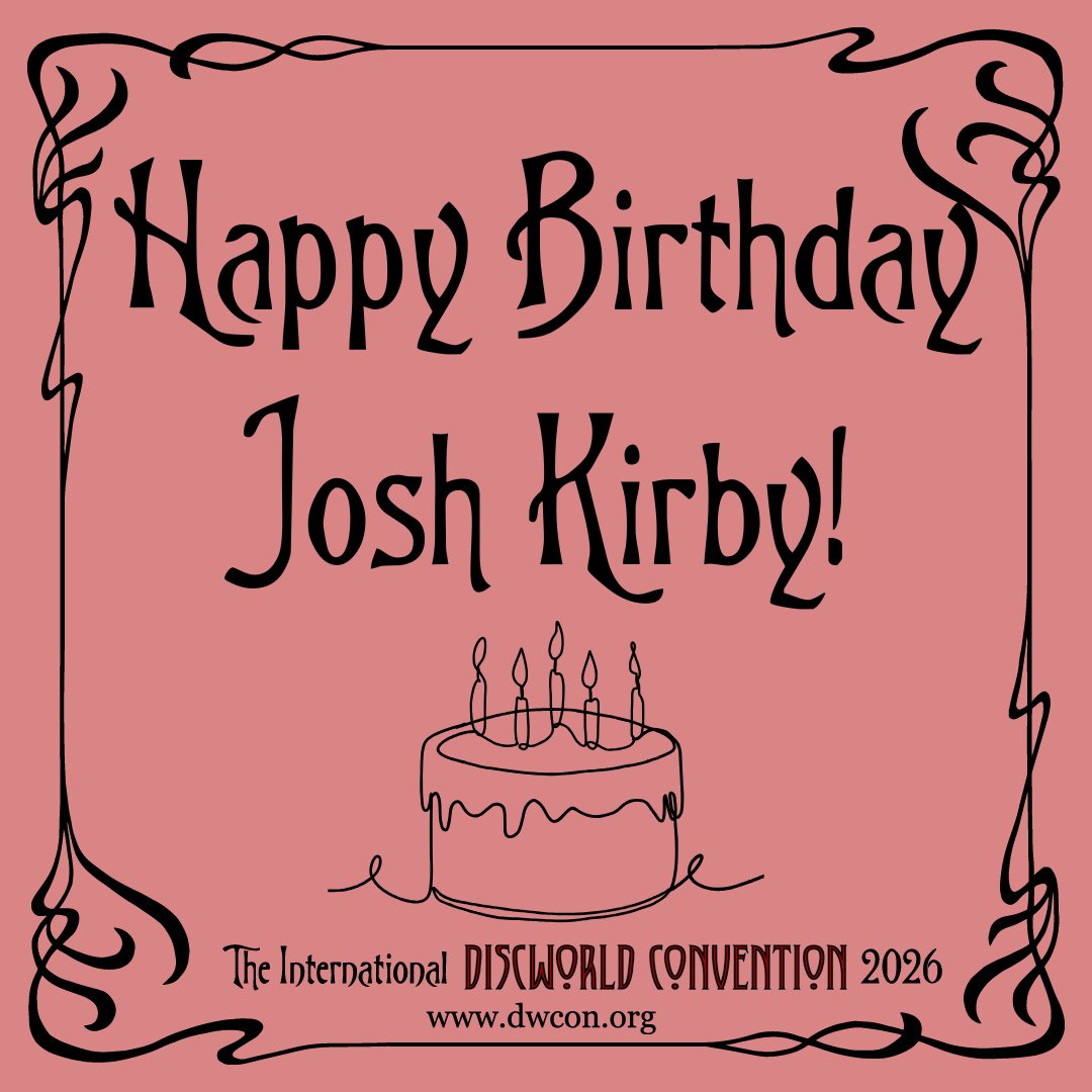 dwcon's tweet photo. World renowned artist and the man who brought so much of Sir Terry's books to life, Josh Kirby would be celebrating his birthday today!

#DWCon #DWConBirthdays #Discworld #DiscworldArt #JoshKirby https://t.co/XmcaAeCYCG