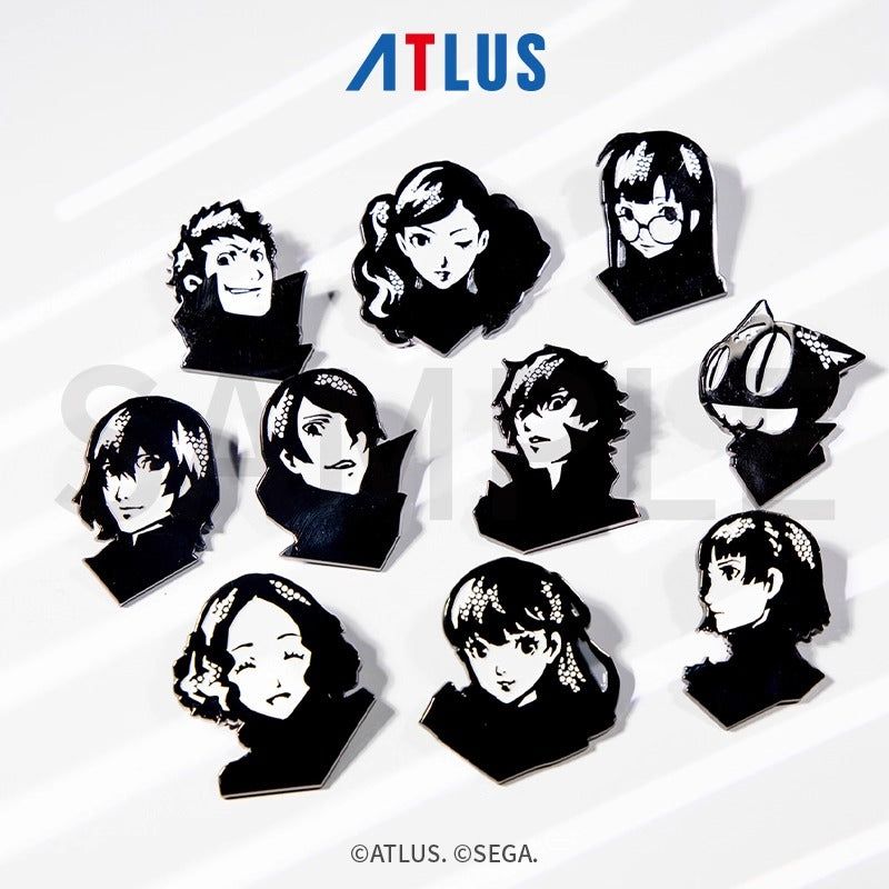SEGA Store 中国限定 P5R ペルソナ5 ザ・ロイヤル メタルバッジ