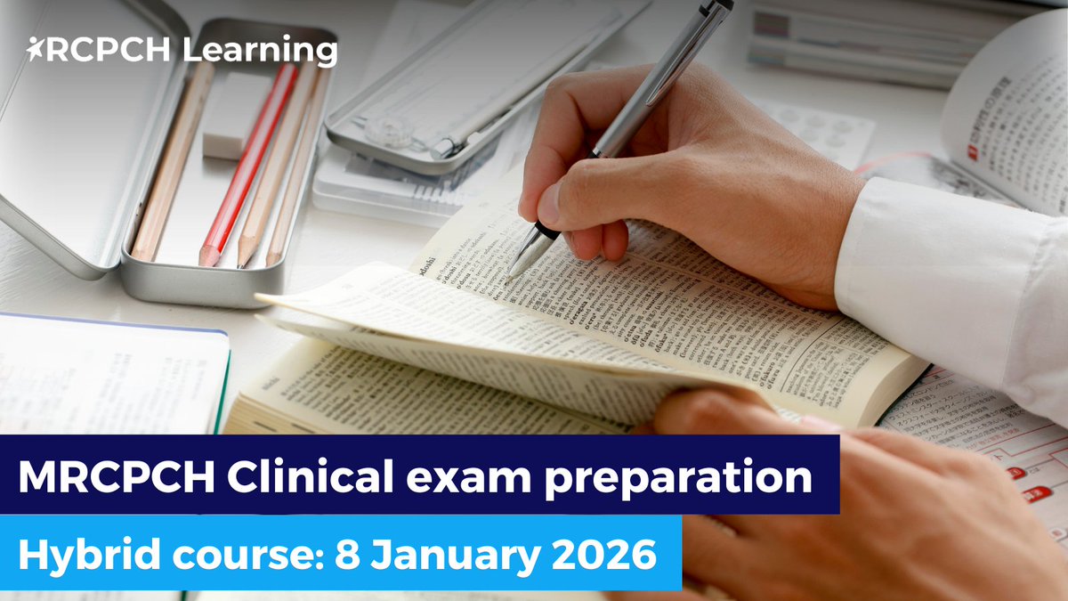 RCPCHtweets's tweet image. Your MRCPCH success starts with the right preparation. Practise, refine and gain insider guidance to walk into your exam with confidence.

Register: rcpch.ac.uk/education-care…