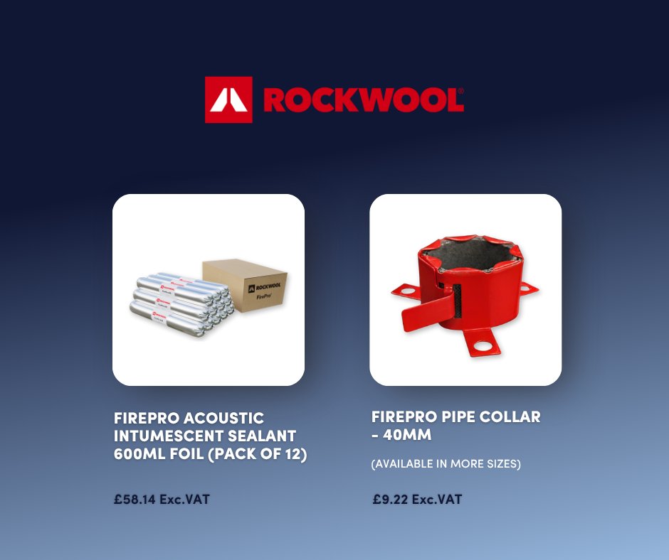 FireSealsDirect's tweet image. New arrivals! 🆕

We’ve added some new products to our range, now available on our website. This includes products from top brands including @RockwoolUK, @ASSAABLOYOpenUK, @CarlisleBrass and @FriscoUKSales. 

Check out the latest additions: firesealsdirect.co.uk/new-in/?orderb…
