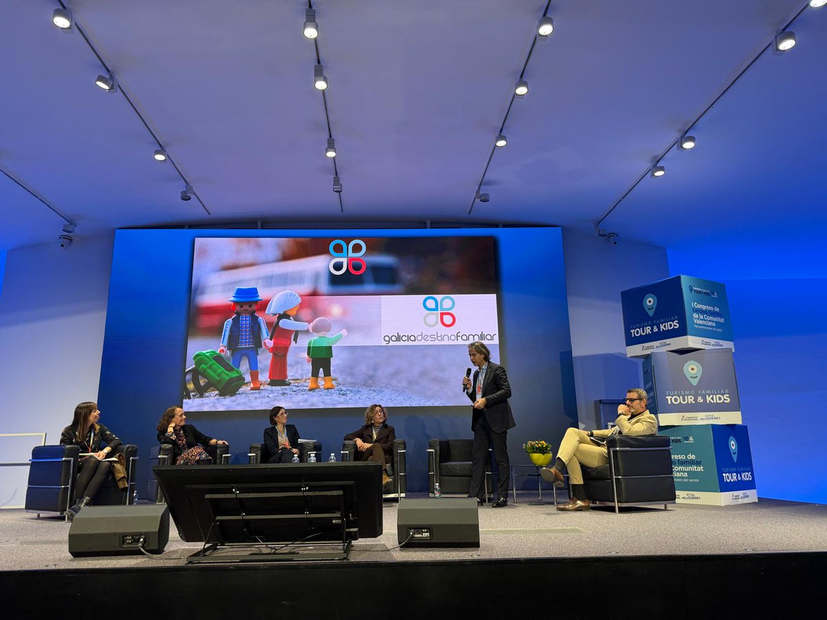 Manuel Veloso, compartió la visión y experiencia de <a href="/GaliciaFamiliar/">Galicia Destino Familiar</a>, Club de Producto formado por empresas turísticas que apuesta firmemente por impulsar el turismo familiar especializado, como estrategia global de destino.

#CongresoTourandKids25 #Tourandkids