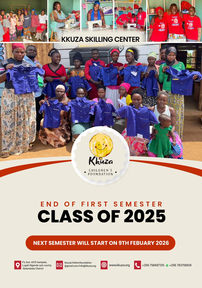 We are pleased to announce the successful completion of our first semester at Kkuza Skilling Center. We will resume classes on February 9th, after the Christmas break. The center has been a tremendous asset to our community this year, and we invite everyone to join us.
