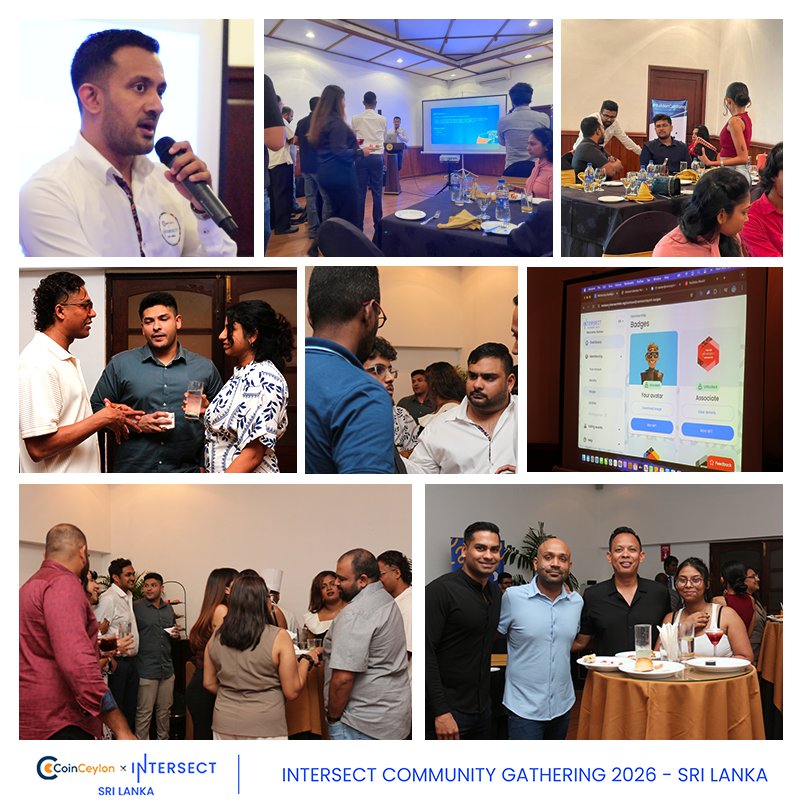 Intersect CoinCeylon x Sri Lanka Hub tweet media