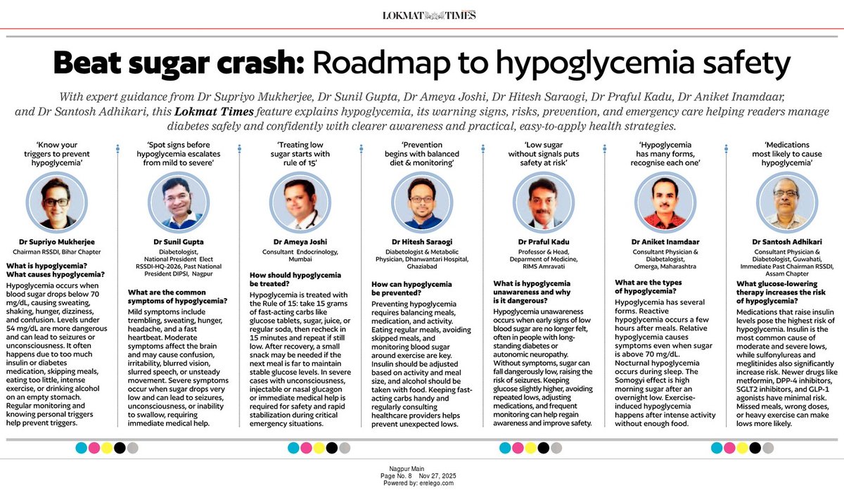 Dr Sunil Gupta | Hello Diabetes (@drsunilsgupta1) on Twitter photo 
