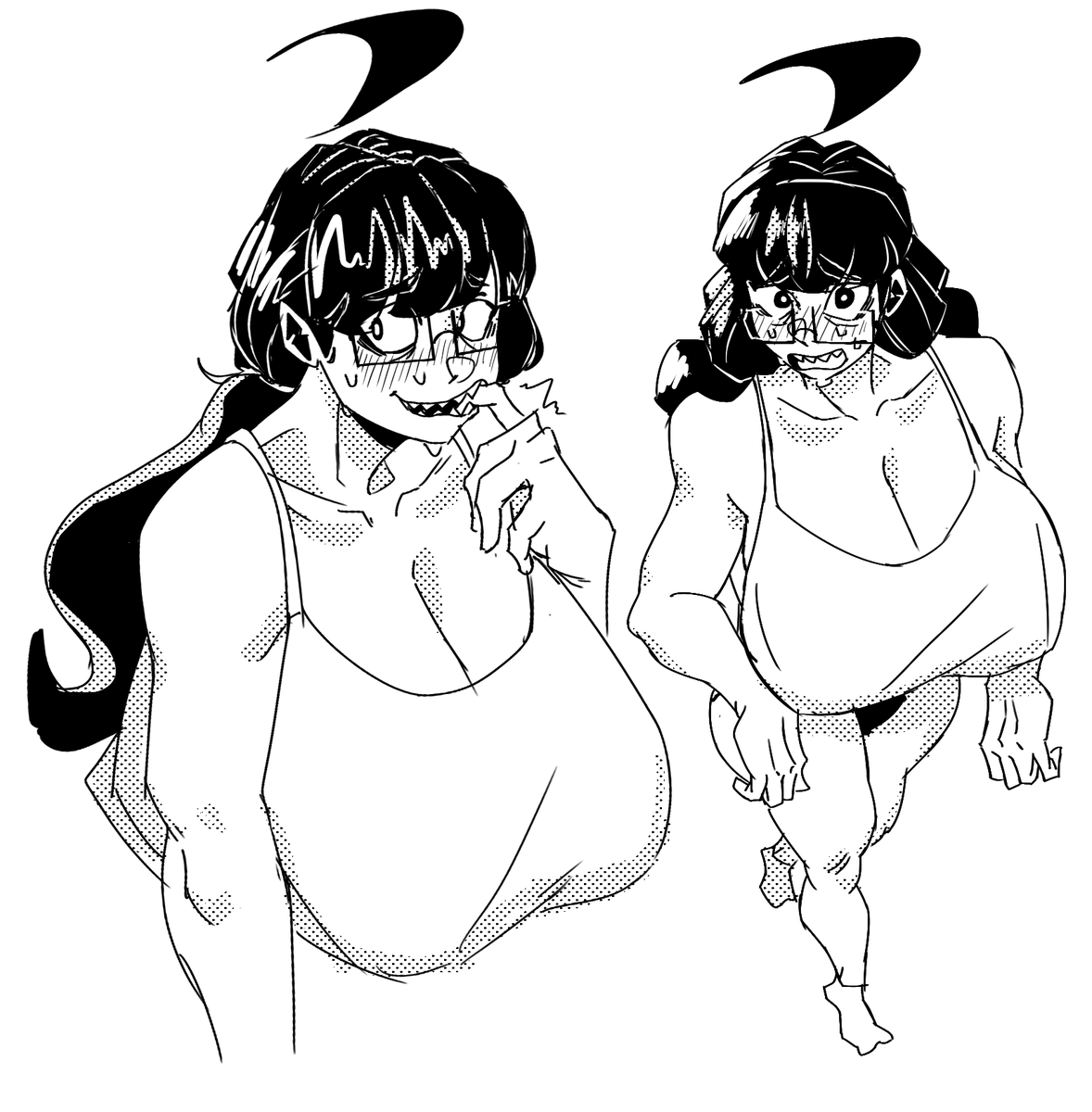 I think I drew them bigger than original???