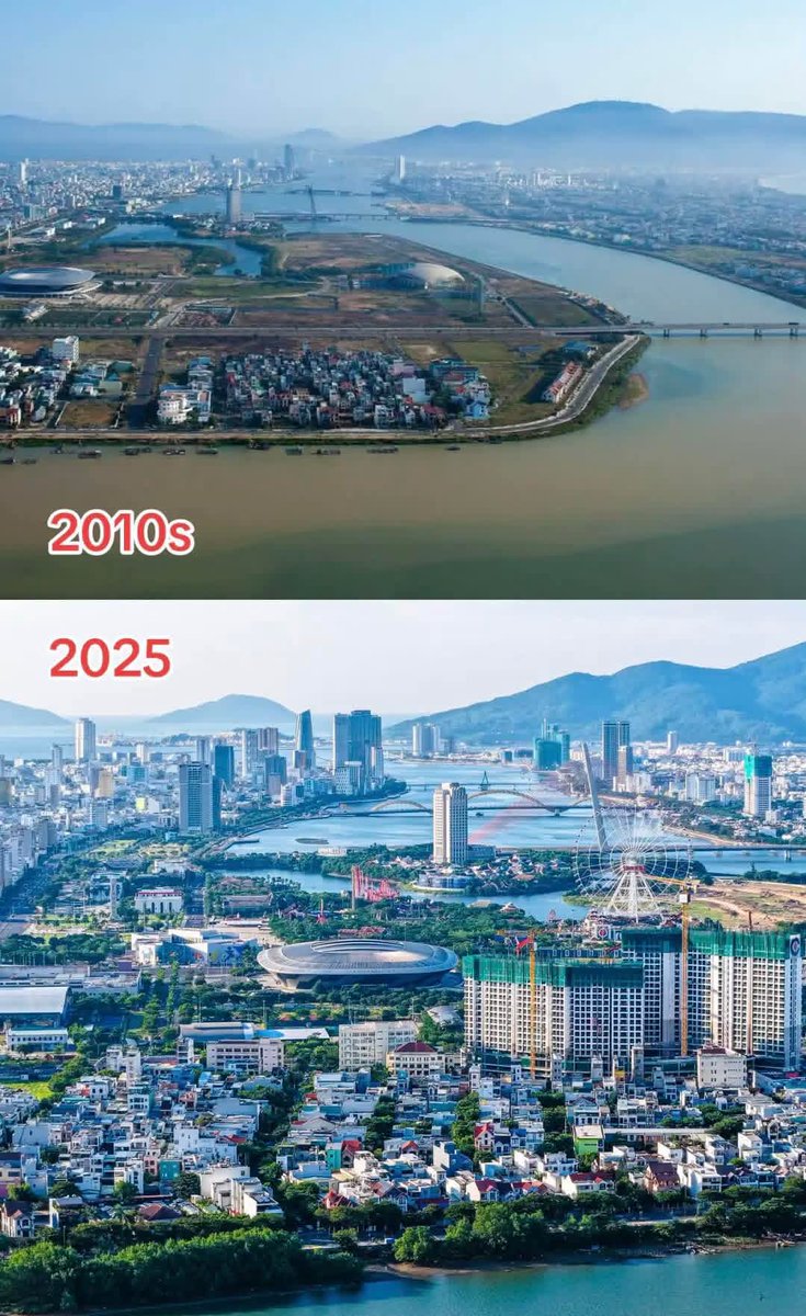 Dananです。 🇻🇳| Change and development of urban Da Nang city, Vietnam from