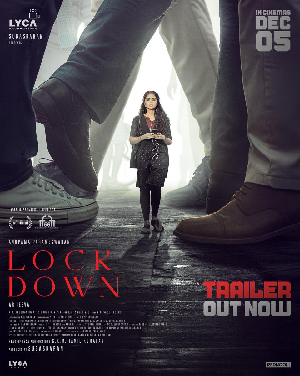 itzSekar's tweet image. #AnupamaParameswaran &apos;s Lockdown Trailer out now 

🔗 youtu.be/DnTJzBsgIfU

In cinemas on December 5 ✅
