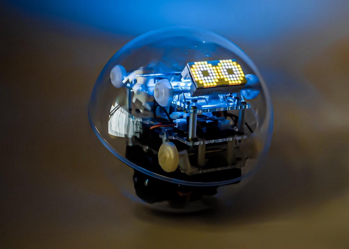 M5Stack's tweet image. ⚪ omicro Flux —  spherical robot with precision balance and BLDC control 🚀
omicro Flux by @tichise is a spherical robot using M5Stack #StampS3, #UnitPuzzle, #UnitRoller and #UnitMiniIMUPro for super‑stable motion and balance inside a clear sphere 🤖

• 🔩Precise BLDC + IMU…