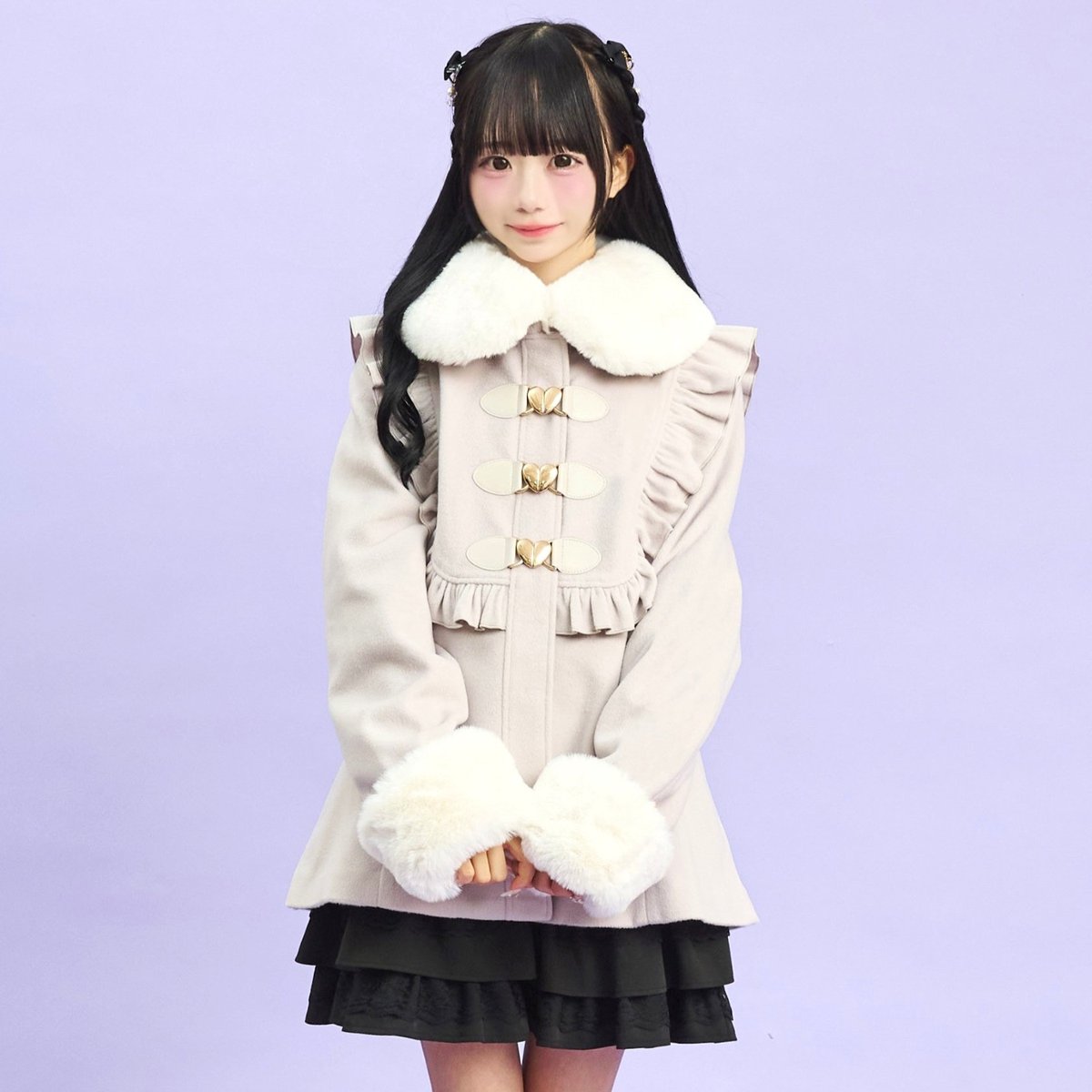♡WinterCoat♡
'25 AWできゅんと
ときめき、キラメキを！

ヨークに映えるビットが華やかに彩る🐰🎄💕
ファーは取り外せて4wayアレンジを楽しめる🥨🎀🫧
x.gd/E8hAq

♡着用方法♡
x.gd/lusV1

店舗
x.gd/PJpUy

#secrethoney
#シーハ二
#シークレットハニー