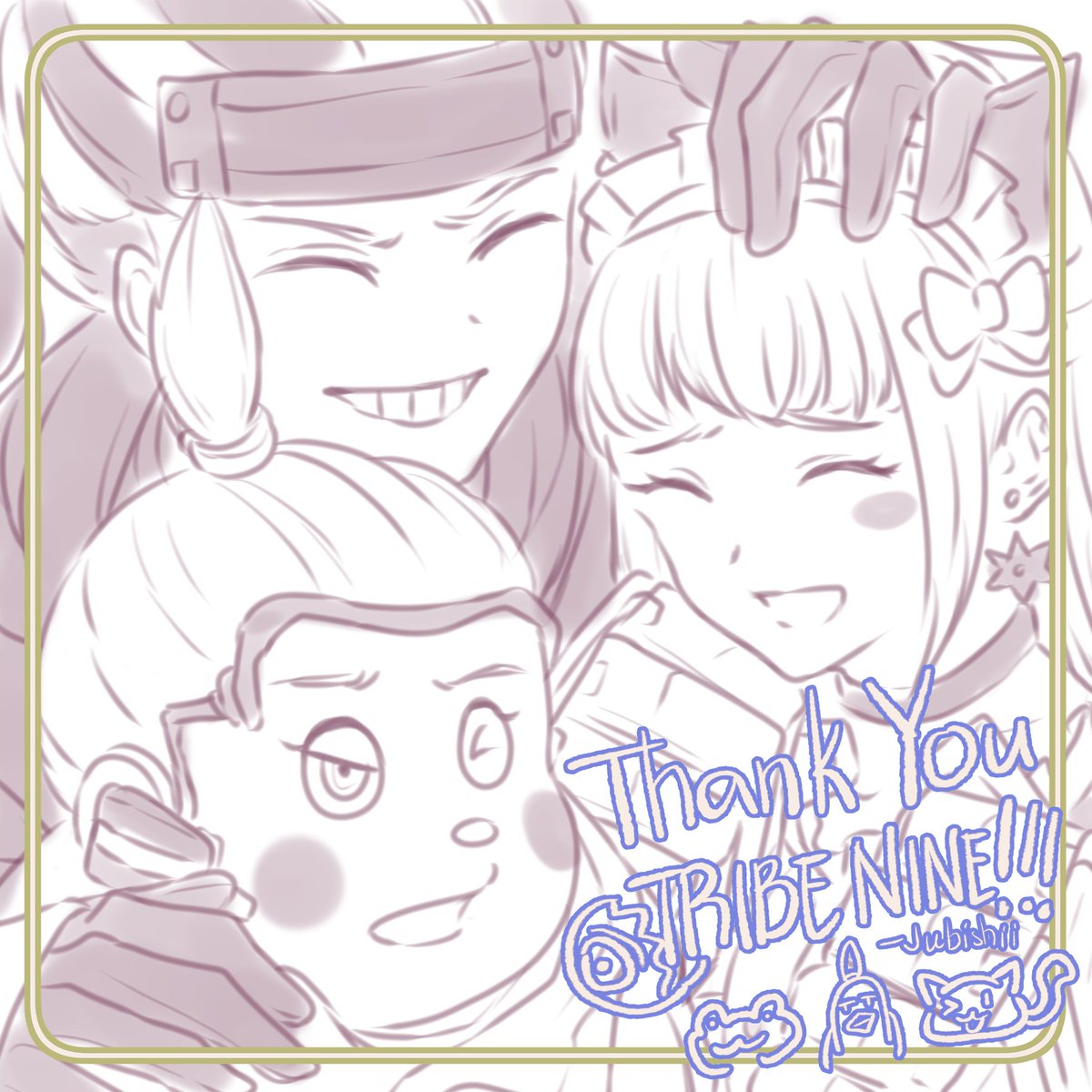 Thank You Tribe Nine!!! ❤️💙🩷
#TRIBENINE #TRIBENINEFOREVER #トライブナイン #トラナイFA