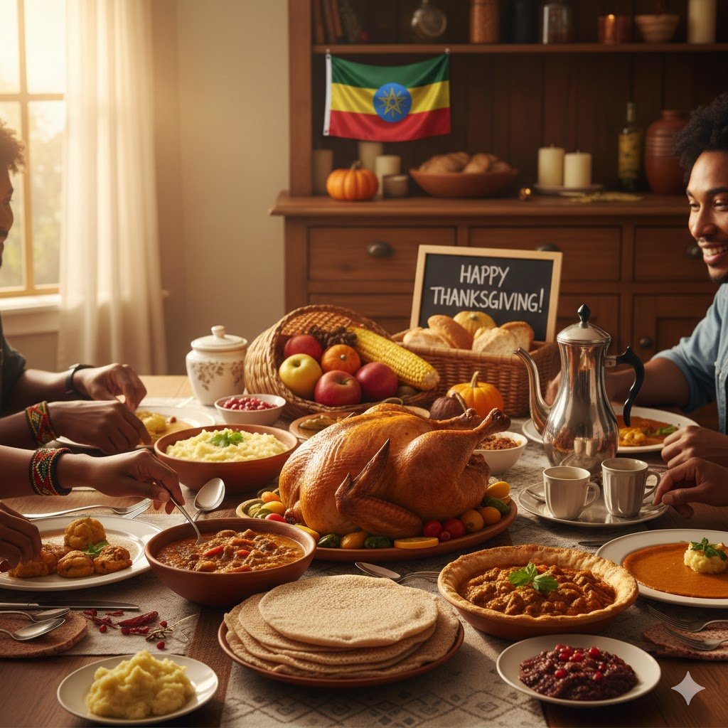 Happy Thanksgiving, everyone! Thinking of you all and sending love from Ethiopia. Have a wonderful day!