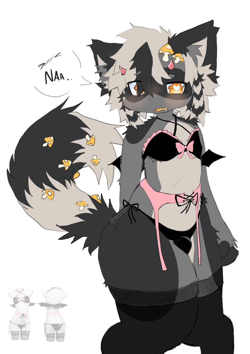 Zconcerning's tweet image. He’s making a cute noise :3