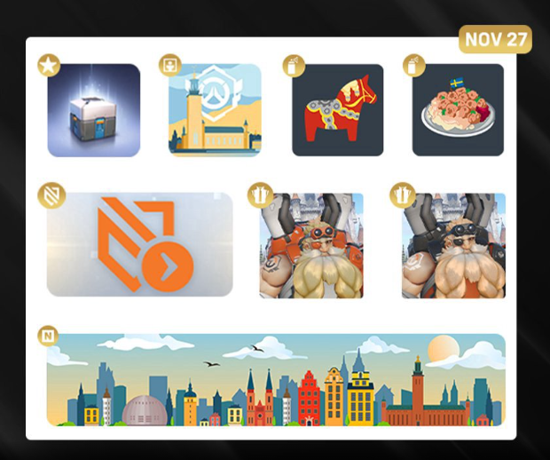 Proenix00's tweet image. [#Overwatch2] Sigue hoy, 27 de noviembre, las retransmisiones oficiales de las finales del mundo de Overwatch 2 durante 5 horas para obtener obsequios.

Al final del día se ofrecerá de nuevo la retransmisión en diferido dando una nueva oportunidad de obtener las recompensas.