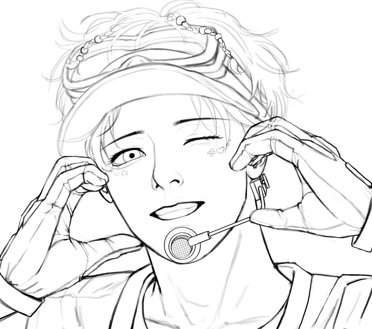 WIP 😙😙😙 I COULDN’T RESIST HE LOOKS SO CUTE