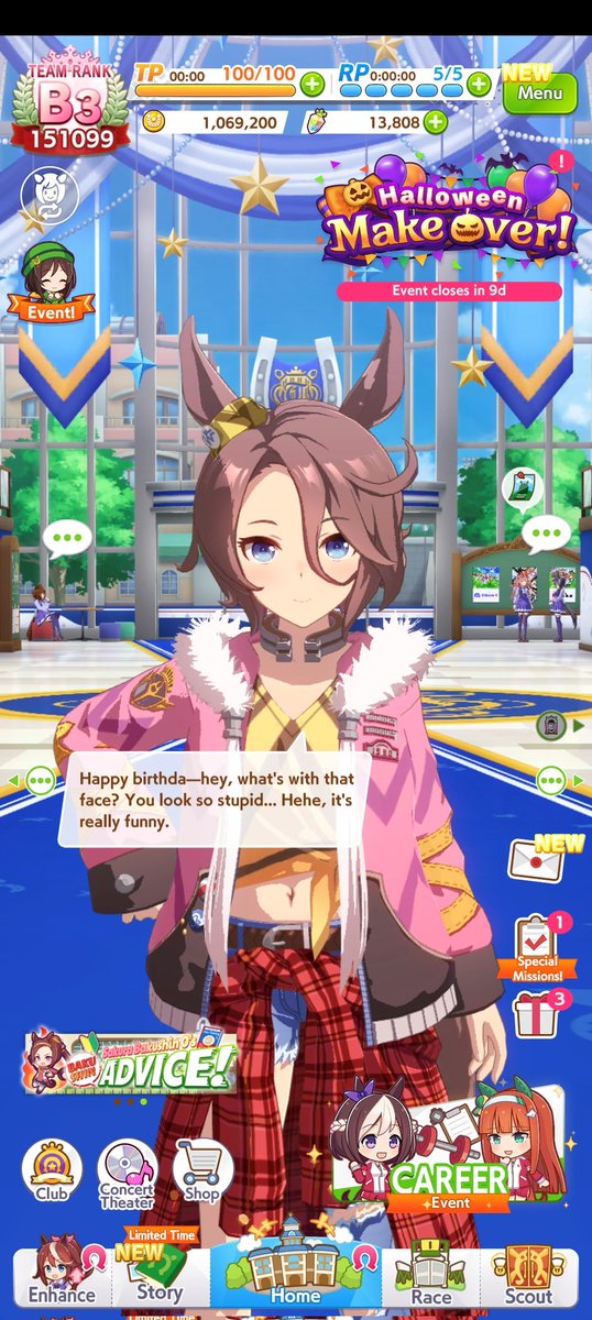 im actually crying why does thie game celebrate my birthday this is so cute