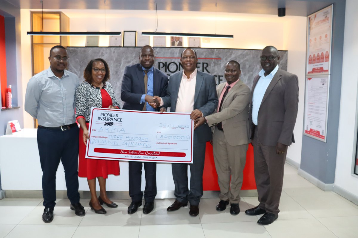 PioneerKenya's tweet image. Investing in Agents = Investing in the Future! 🤝

Pioneer Insurance proudly sponsored the 6th AKPIA Annual Insurance Agents Conference with KShs 300,000 yesterday, Nov 26th.

Key to developing an empowered sales force.

#AKPIA #PioneerInsurance #InsuranceKE #Agents
