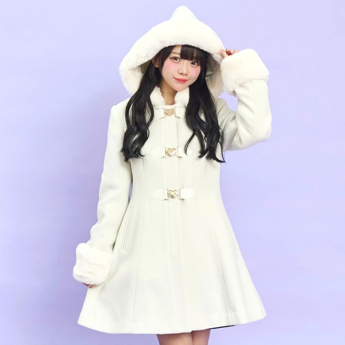 ♡WinterCoat♡
'25 AWできゅんと
ときめき、キラメキを！

ハートビットが華やか🐰🎄✨
フード、袖ファー共に取り外しでき
4way着こなしが楽しめる🍪🎀🫧
x.gd/FJooy

♡着用方法♡
x.gd/g514l

店舗
x.gd/JopDj

#secrethoney
#シーハ二
#シークレットハニー