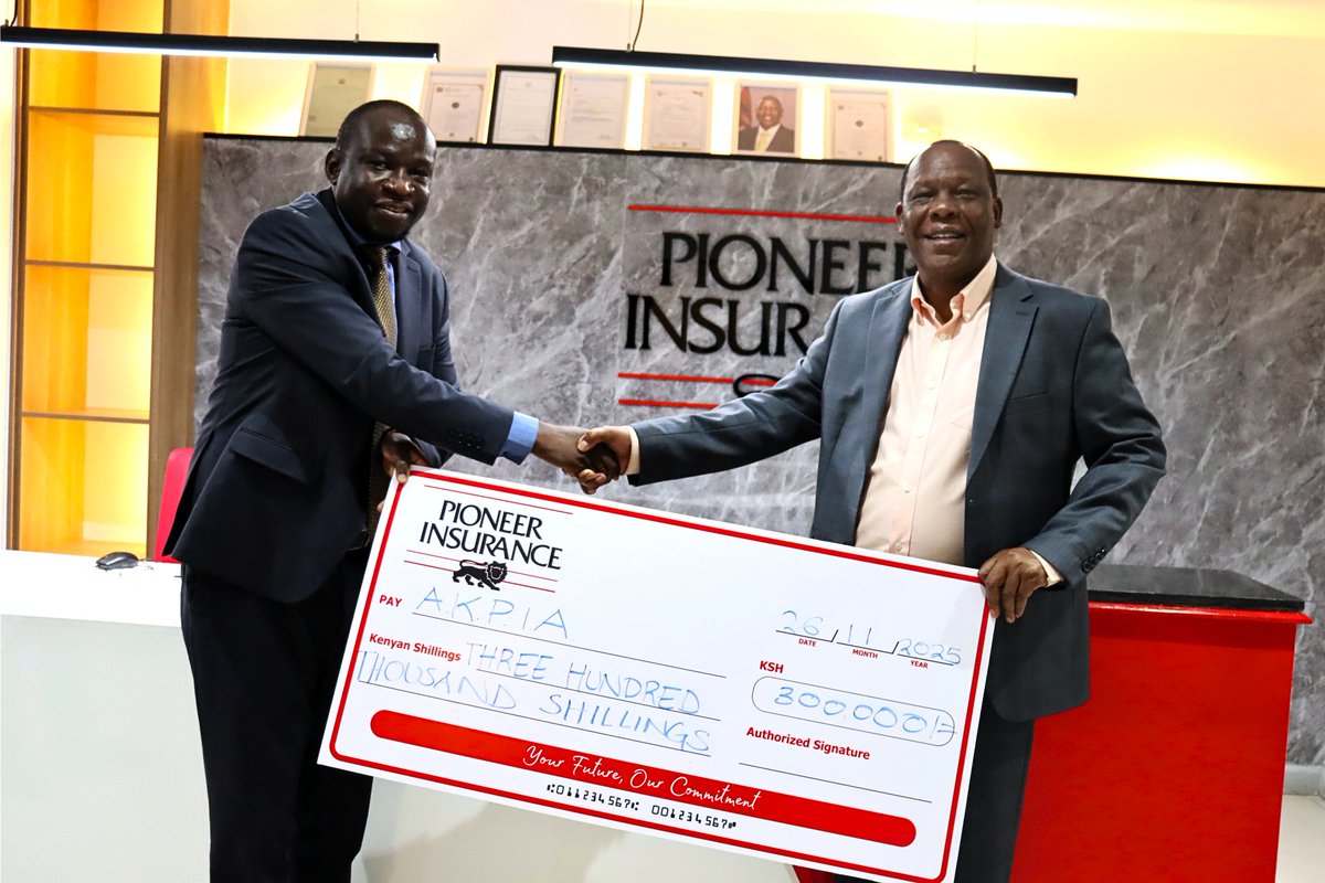 PioneerKenya's tweet image. Investing in Agents = Investing in the Future! 🤝

Pioneer Insurance proudly sponsored the 6th AKPIA Annual Insurance Agents Conference with KShs 300,000 yesterday, Nov 26th.

Key to developing an empowered sales force.

#AKPIA #PioneerInsurance #InsuranceKE #Agents