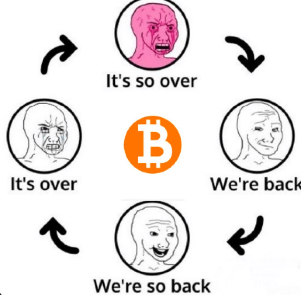 bitcoin2go's tweet image. Are we back again? 🥹